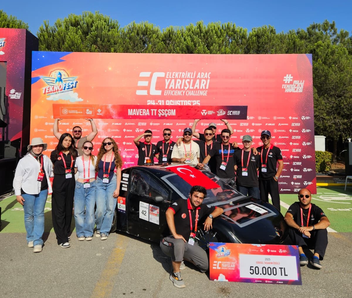 ESOGÜ Mavera Teknoloji Kulübü TEKNOFEST’ten İki Ödülle Döndü